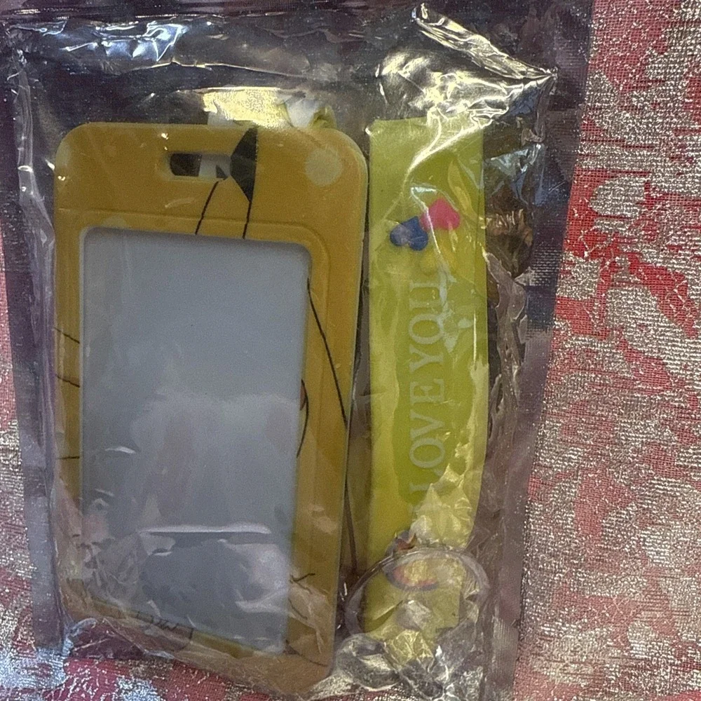 Pokemon Pikachu Lanyard ID Badge Holder Anime Gaming Accessory‎ New Sealed